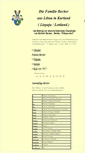 Mobile Screenshot of becker.libau-kurland-baltikum.de