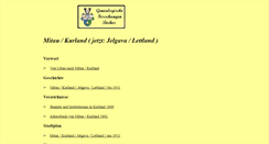 Desktop Screenshot of mitau.libau-kurland-baltikum.de