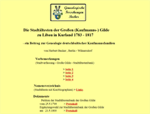Tablet Screenshot of genealogie.libau-kurland-baltikum.de