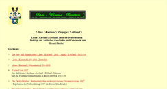 Desktop Screenshot of libau-kurland-baltikum.de