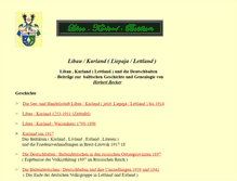 Tablet Screenshot of libau-kurland-baltikum.de